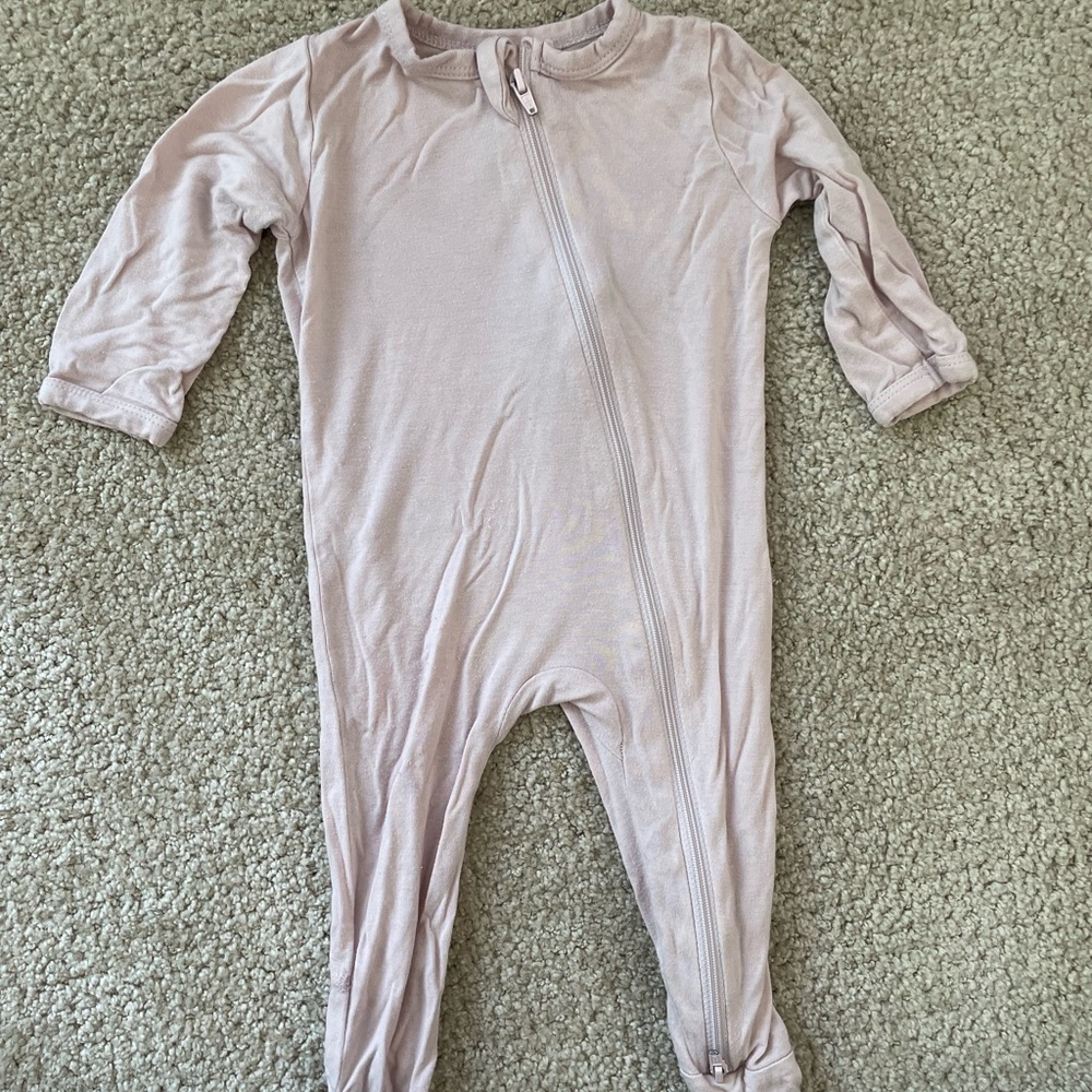 Pale Pink Kyte Baby Footies